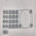silikoninės gumos mygtukų membranos jungiklio klaviatūra